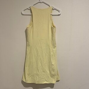 SPANX Light Yellow Midi Dress